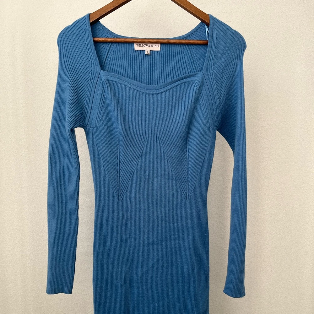 Ribbed Midi Dress